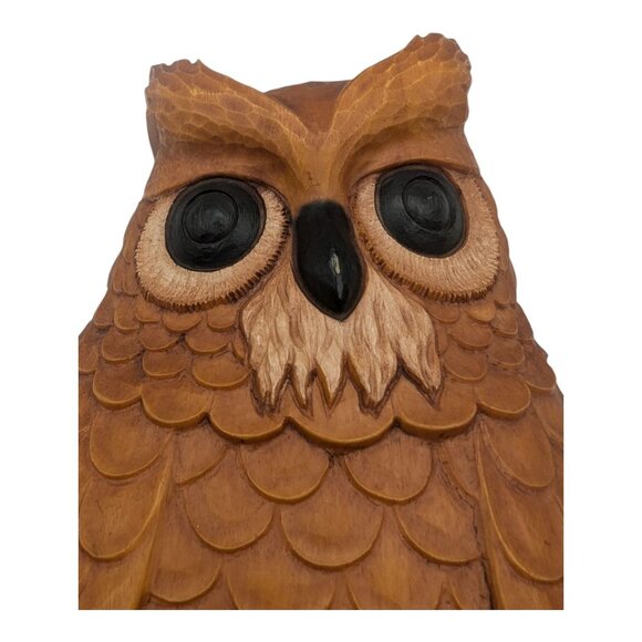 VTG Homco Owl Hanging Plaque Wall Art Hoot Owls 7403 Set of 2 Retro MCM Wildlife - Picture 8 of 11